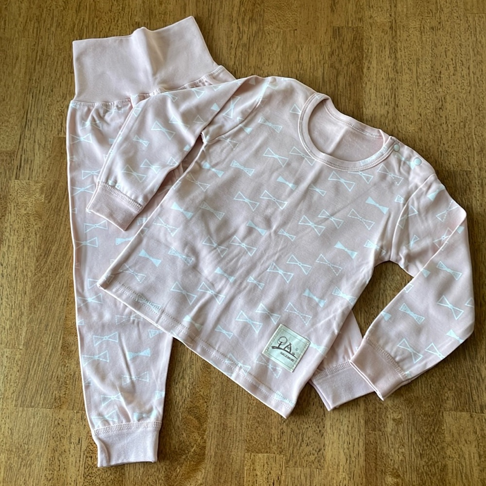 NEW Pink Bow PJs